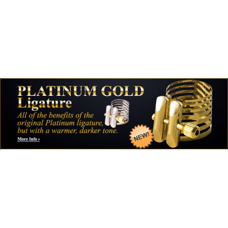 Platinum Gold Ligature by R&C