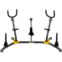 Multistand for 2 Saxophones and 3 Clarinette/FlutesALTO/TENOR SAX STAND